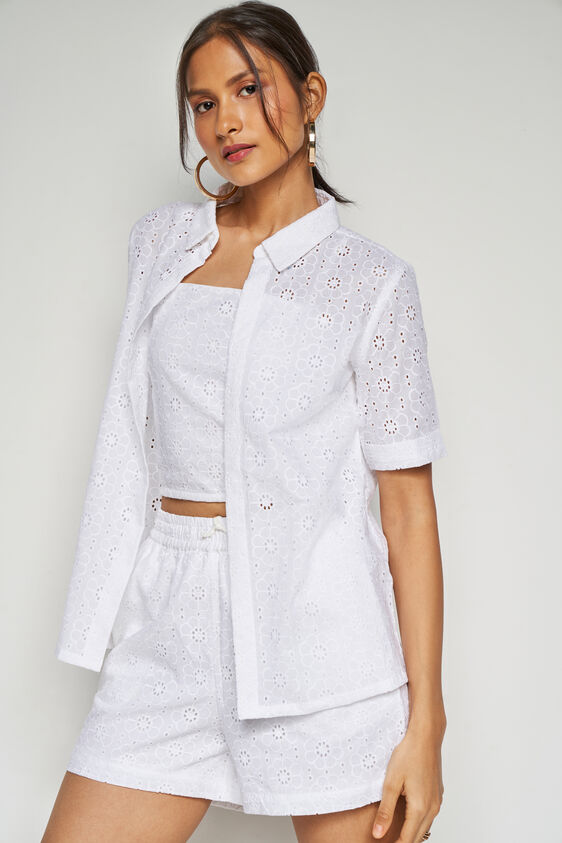 Elegance Co-ords Set, White, image 2